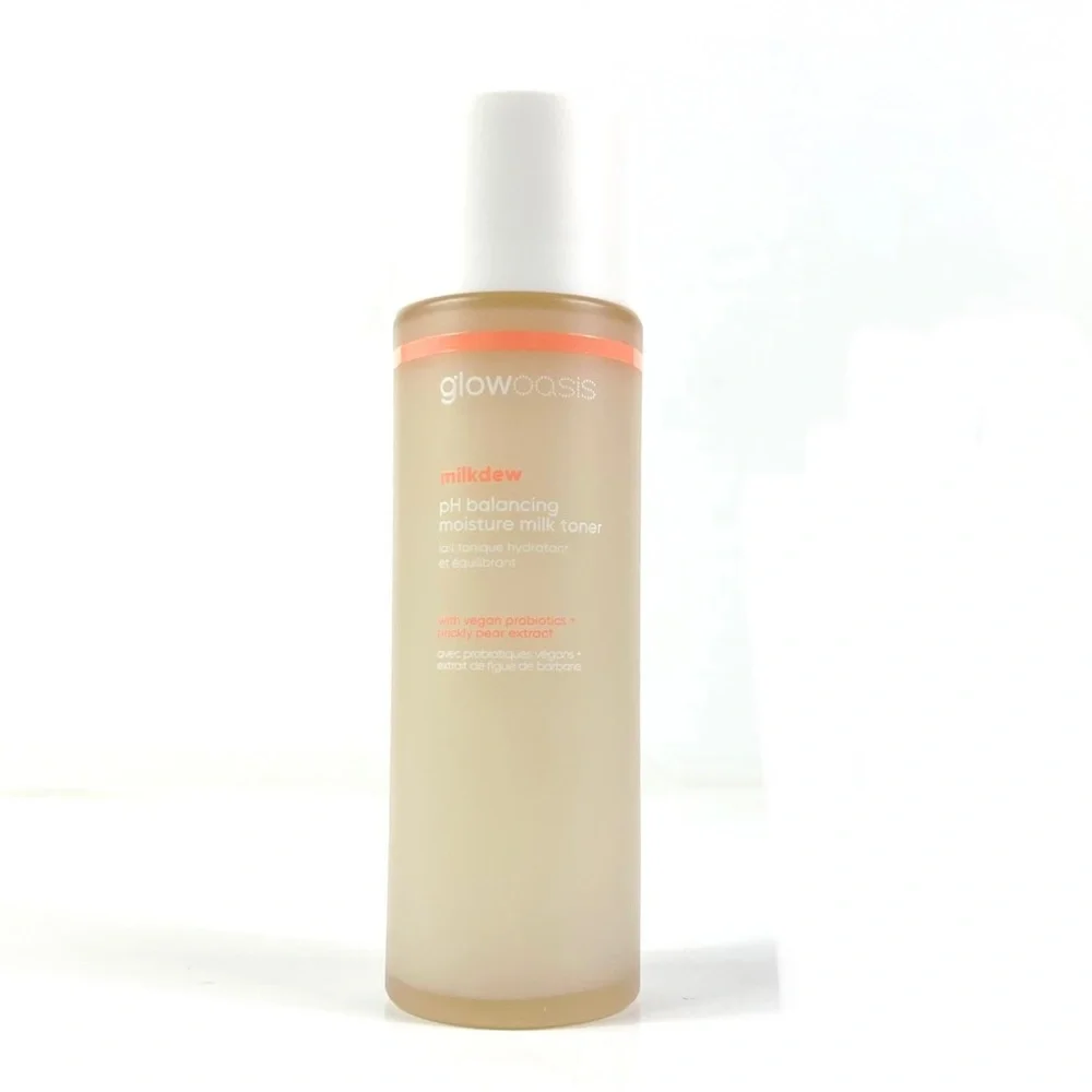 NEW Glowoasis Vegan Probiotic Milk Toner